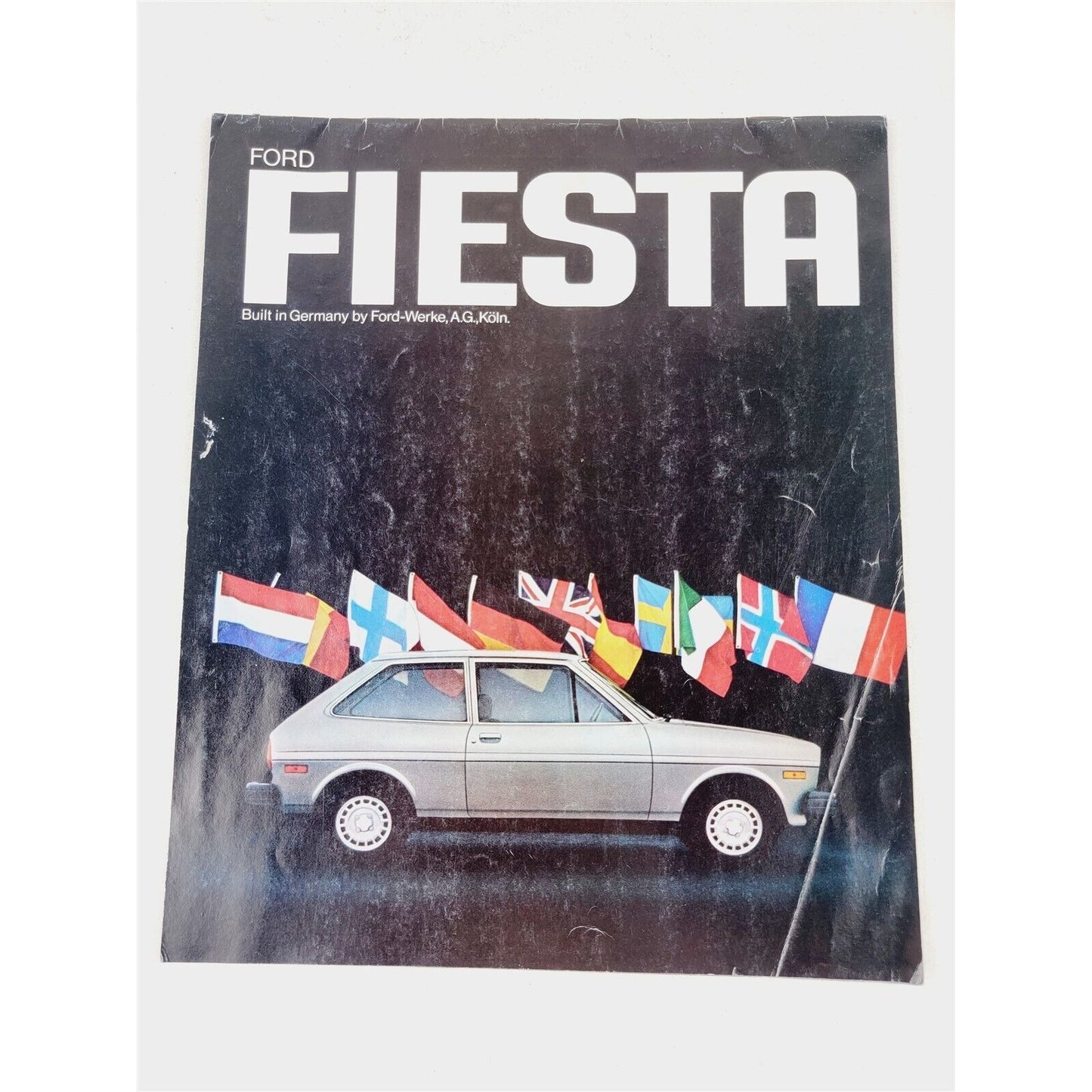 5 Vintage Car Dealership 70s Brochures Ford Fiesta Dasher Vega Corolla Chevrolet