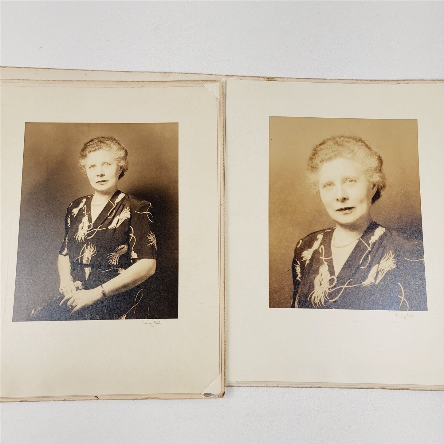 18 Vintage Photos Large Portraits 1920s-50s - 4.5x6 to 11x14 Photography Lot