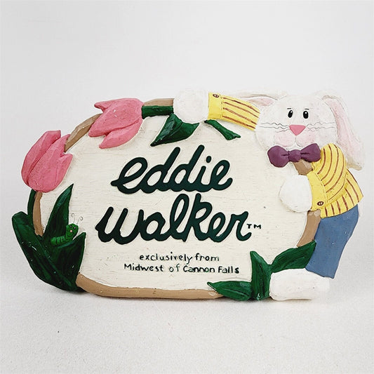 Eddie Walker Midwest of Cannon Falls Dealer Advertising Store Sign Easter Bunny