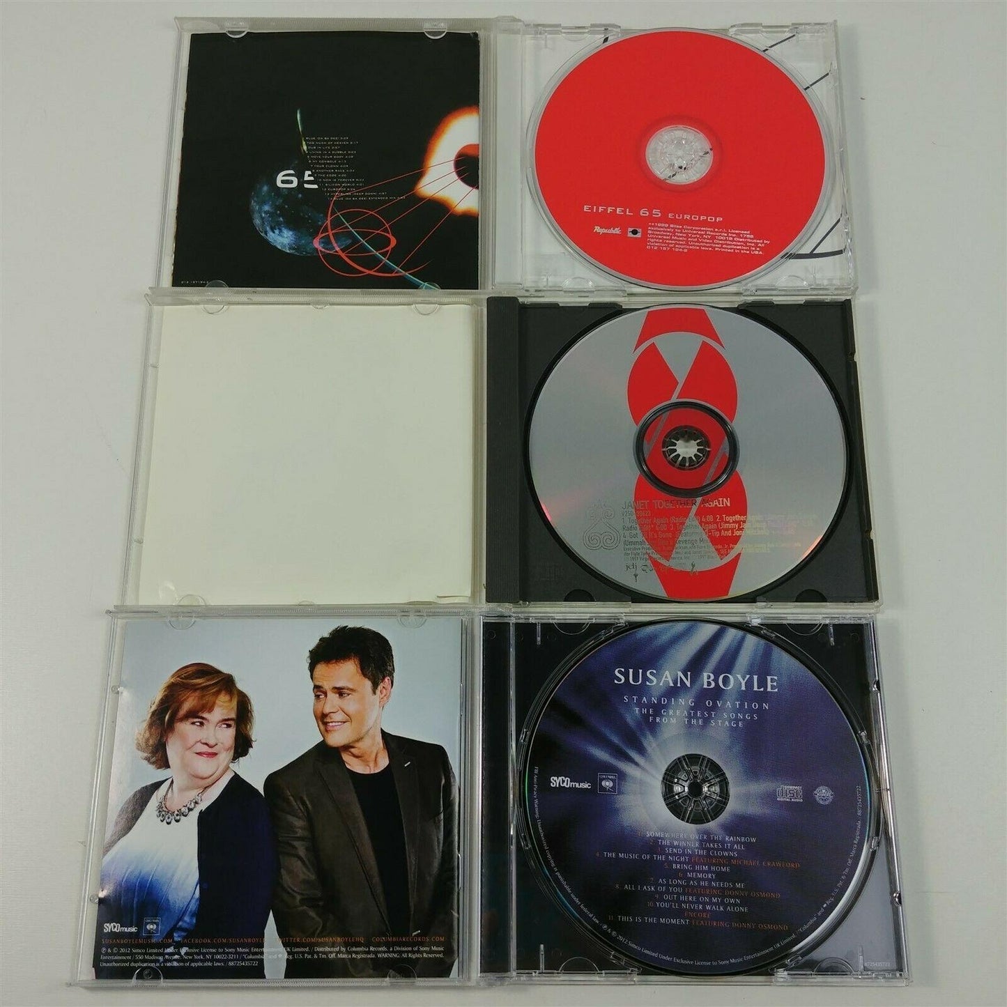 Elton John, Janet Jackson, Carole King, Susan Boyle, Etc. Pop Music 6 CD Lot