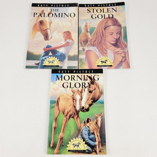 Sonrise Farm Series Katy Pistole Book 1 2 4 Palomino Stolen Gold Morning Glory