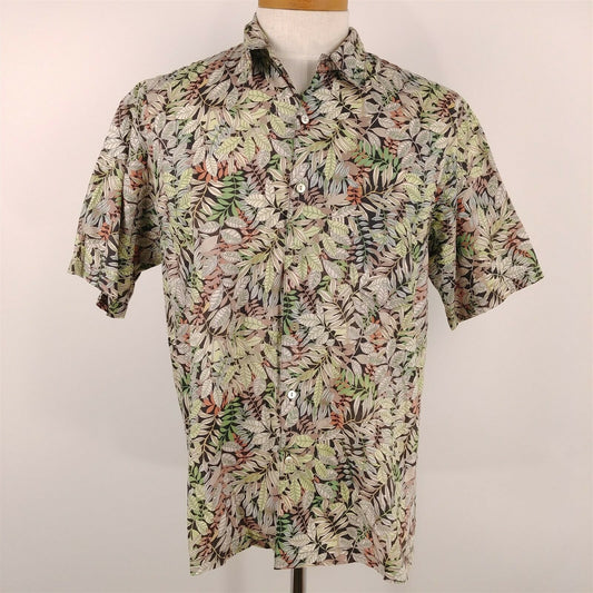 Tori Richard Honolulu Hawaiian Short Sleeve Shirt Cotton Mens Size M