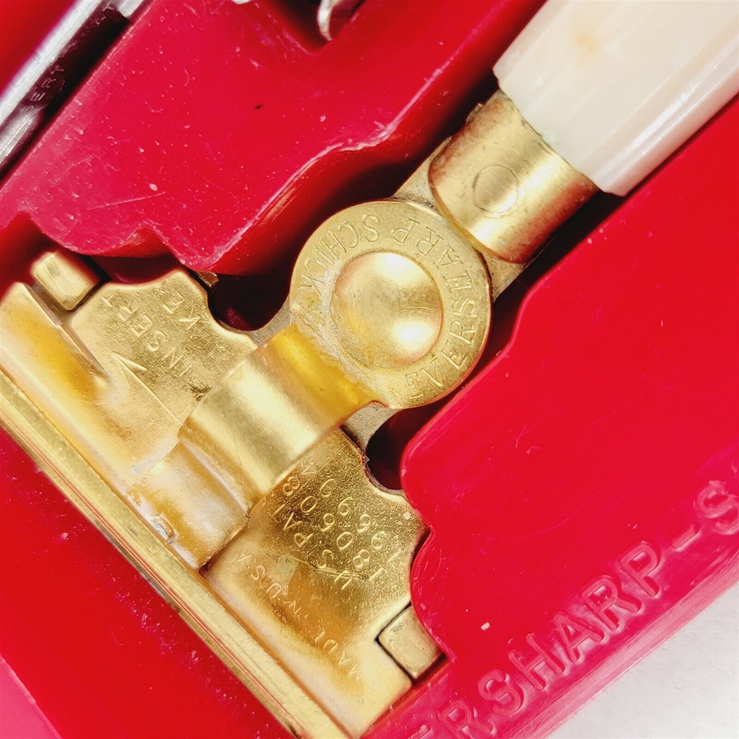 Eversharp Schick Injector Razor in Case w/ Blades Vintage Razor Made in USA