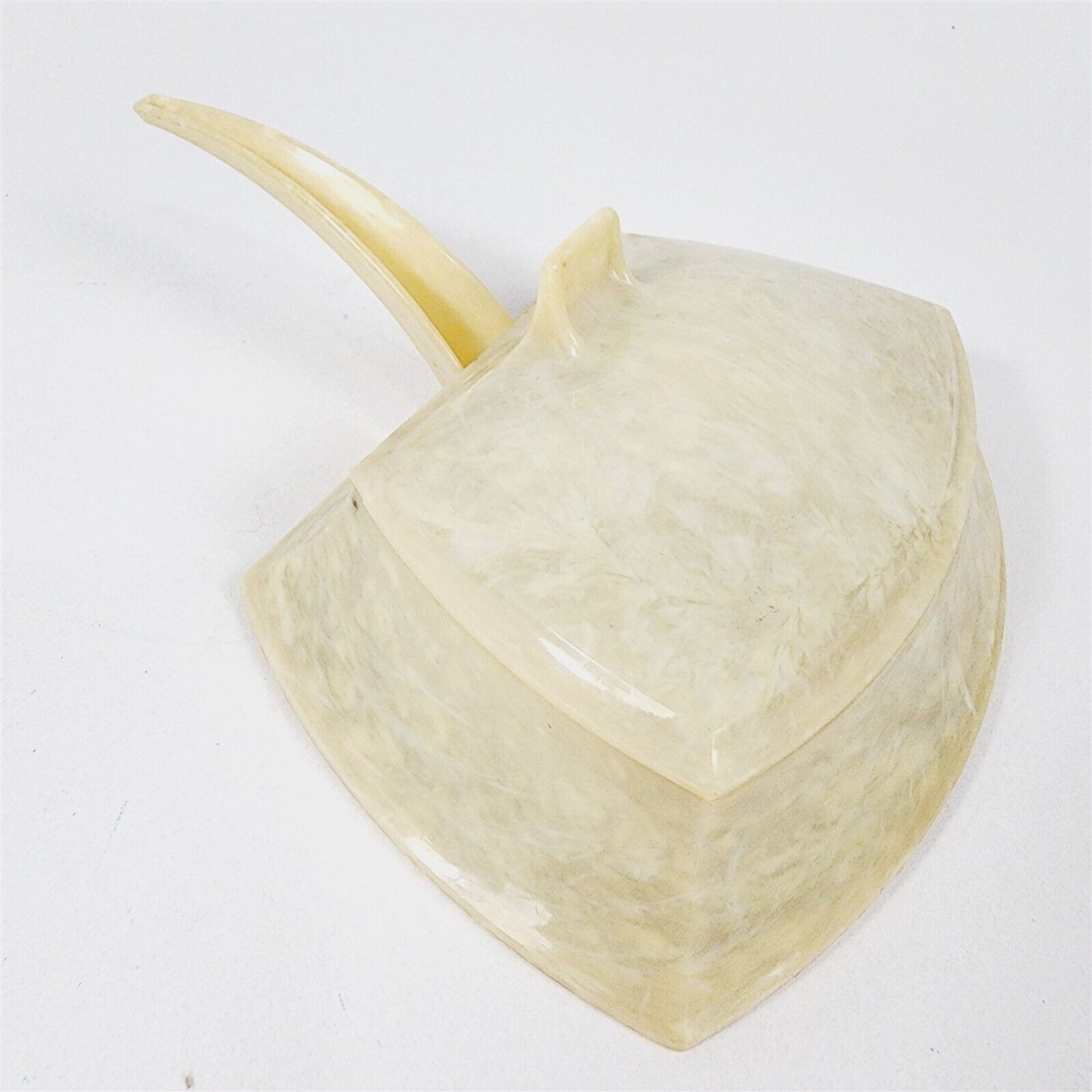Vintage Celluloid Plastic Silent Butler Crumb Catcher Cream/Ivory