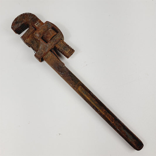Vintage Stillson 18" Pipe Wrench Genuine Walworth Mfg Co. Boston Mass USA