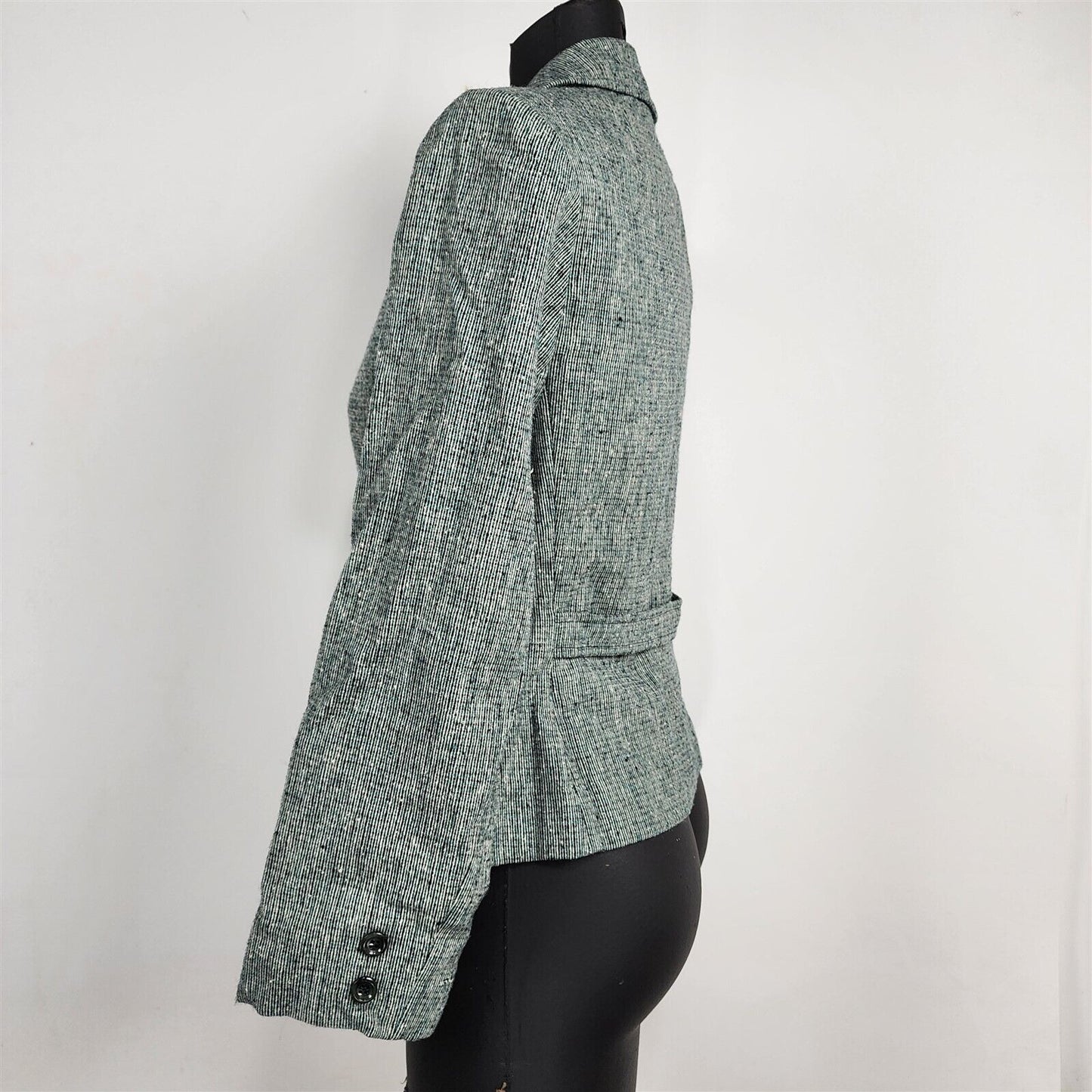 Vintage Young Pendleton Green Wool Skirt Blazer Jacket Set