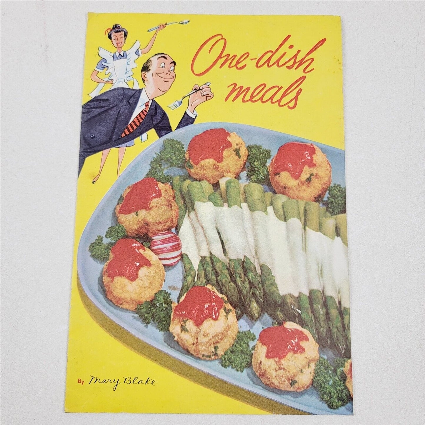 6 Vintage Cookbook Recipe Booklets One Dish Meals Pillsbury Blank Recipe Cards
