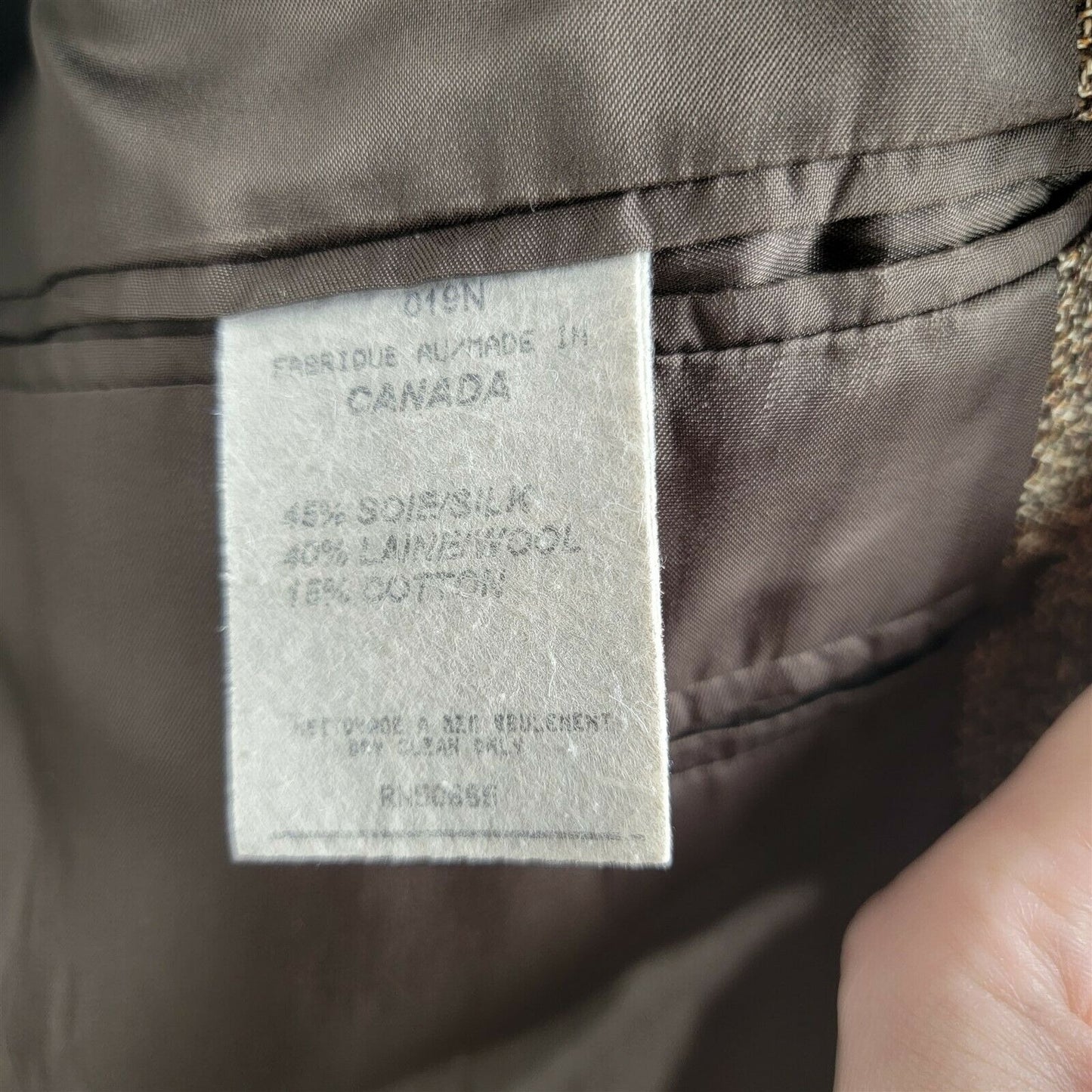 Arnold Brant Wool Silk Blazer Suit Coat Sports Jacket Mens - See Measurement