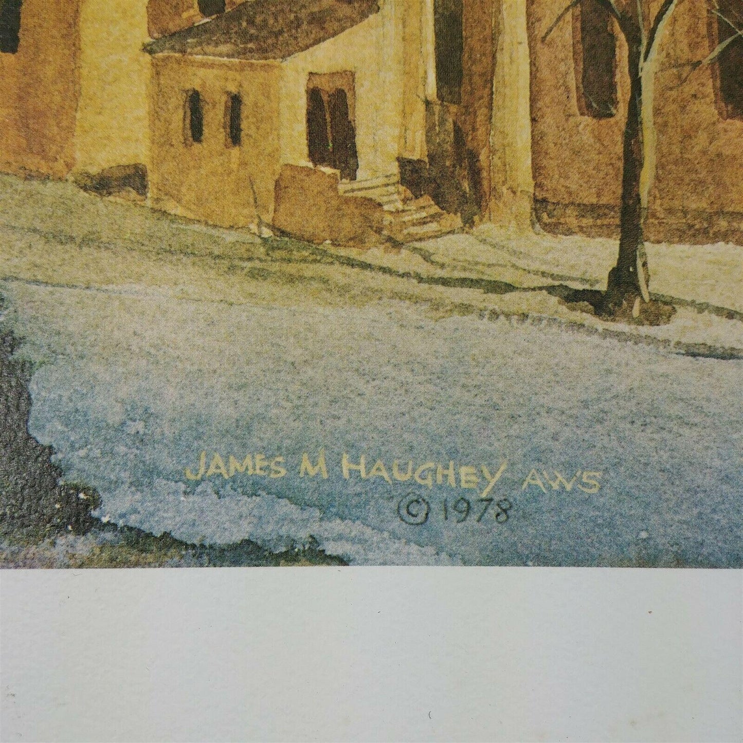James Haughey St. Patrick's Co-Cathedral Billings Montana 26 x 20 1978 Print