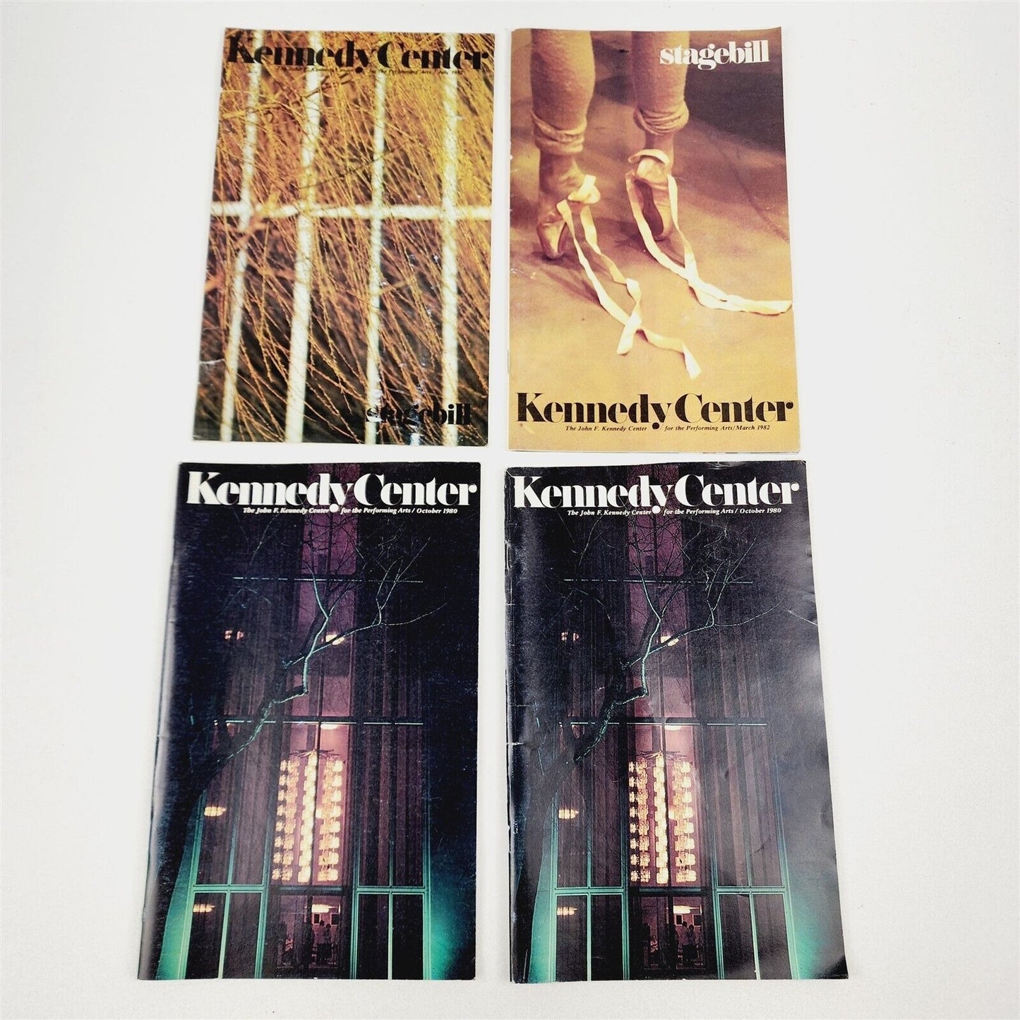 19 Kennedy Center Playbills 1976-1988 - 3 Duplicates