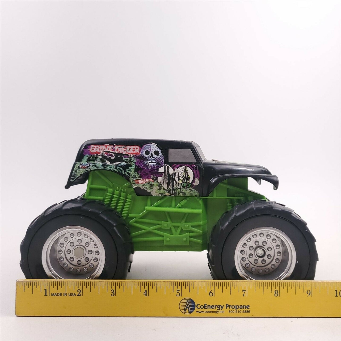 Grave Digger RC Monster Truck 30th Anniversary Hot Wheels Mattel - No Remote