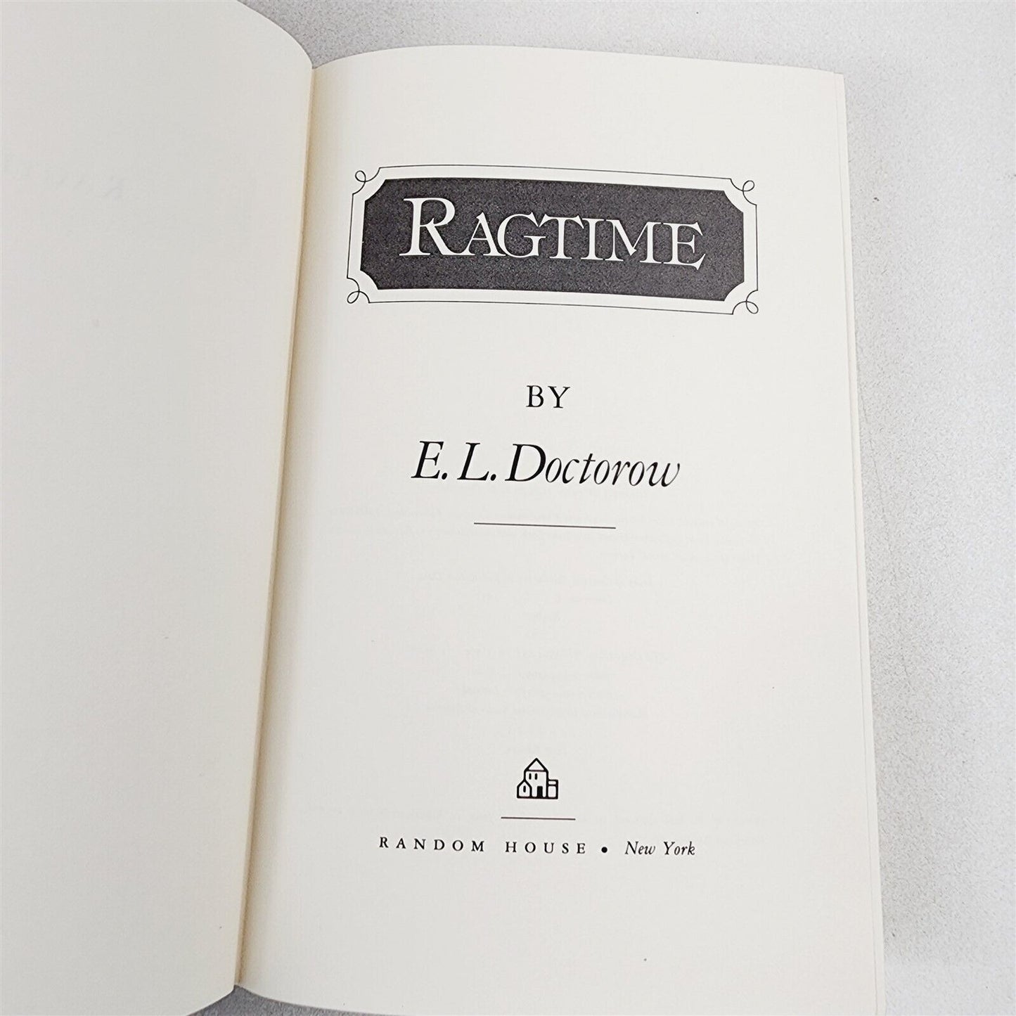 Ragtime by E.L. Doctorow Hardcover First Edition 1975