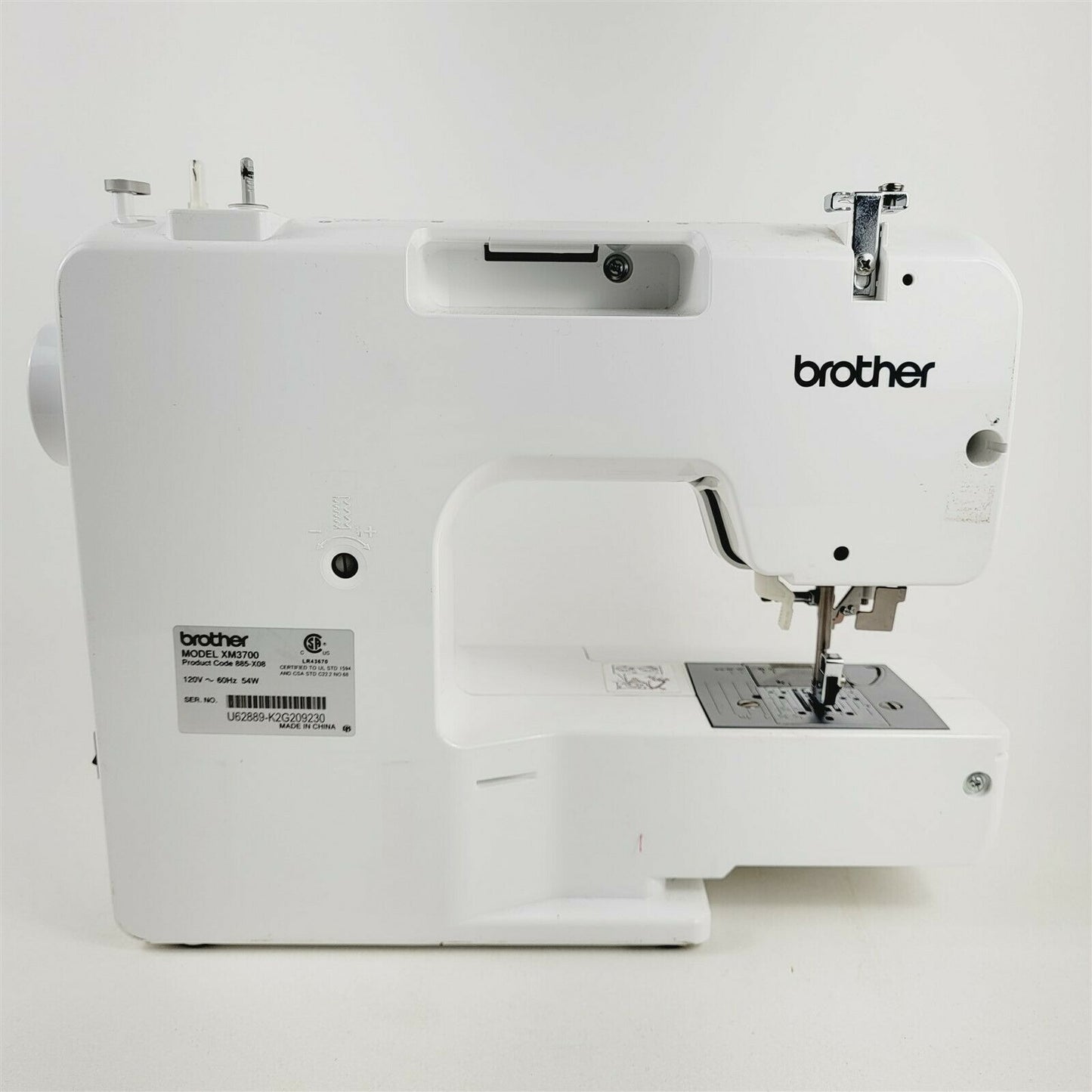 Brother XM3700 74-Stitch Function Free Arm Sewing Machine