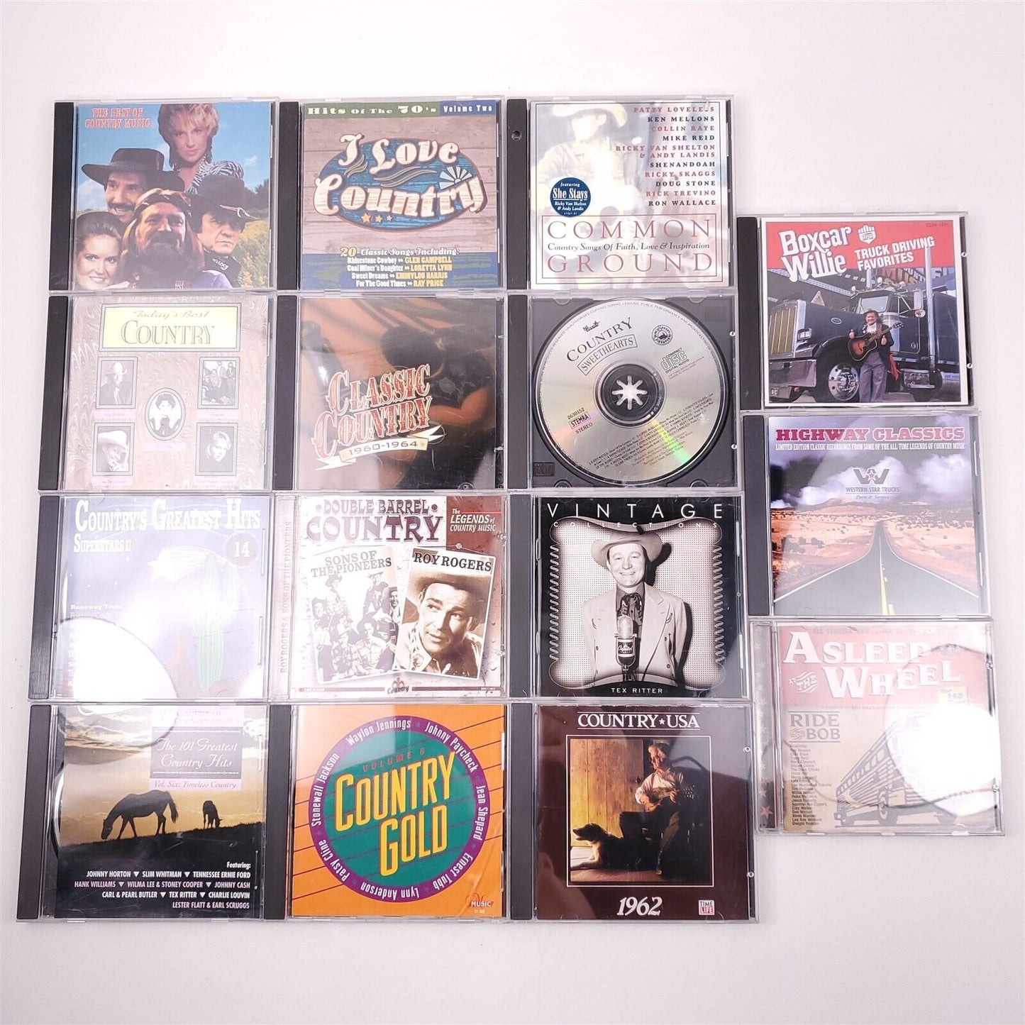 15 Various Country Artist CDs Greatest Hits Today's Best Classics
