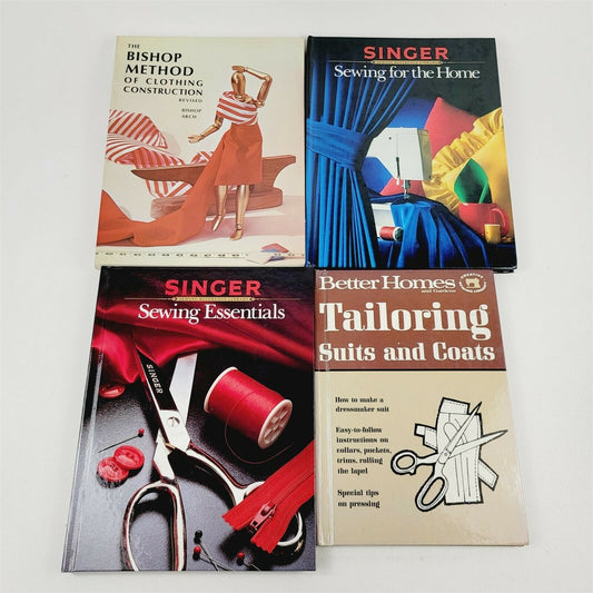 4 Vintage 1970s Sewing Books Tailoring Sewing Essentials Clothing Construction