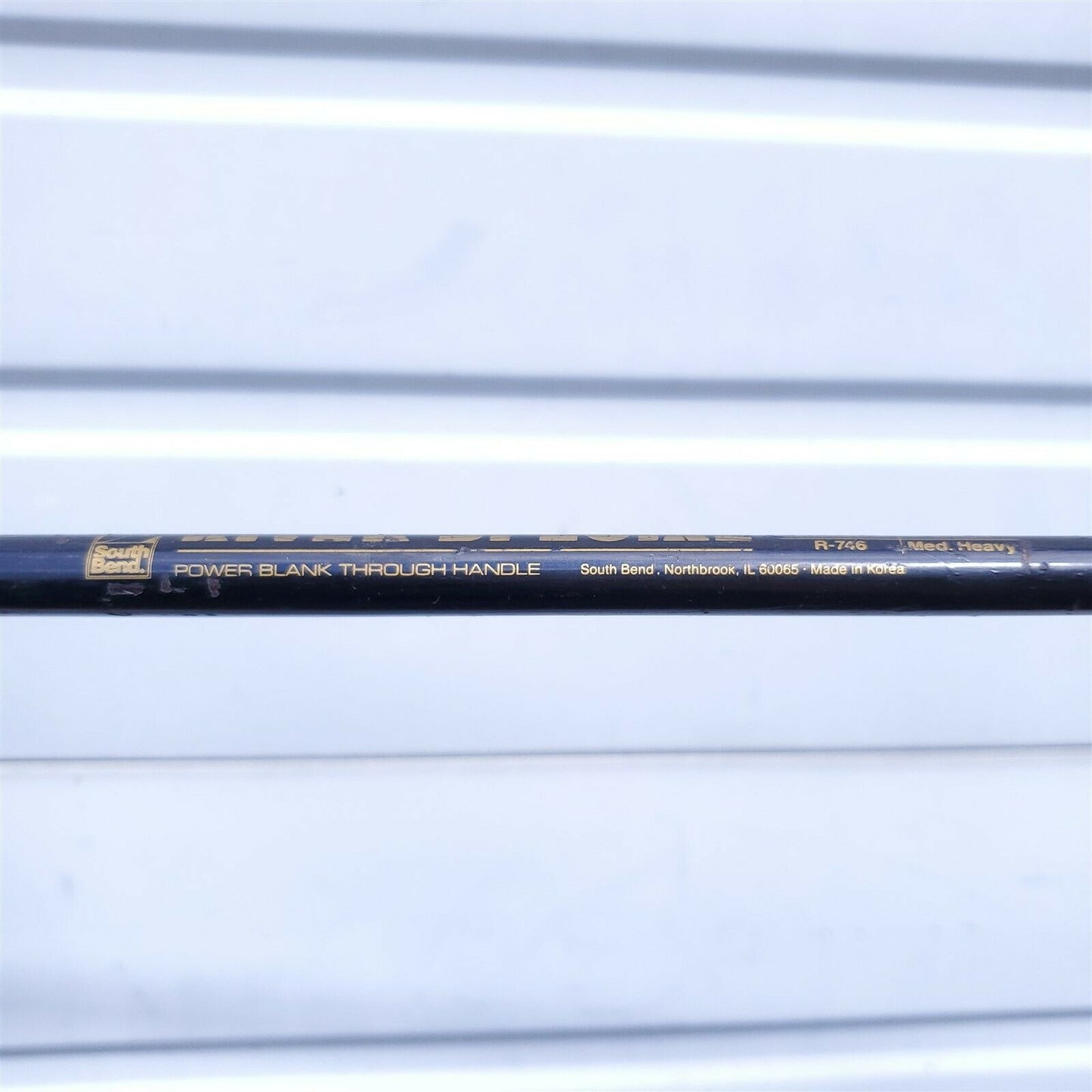 Vintage South Bend River Special Spinning Fishing Rod 6' 5" R-746 Med-Heavy Act