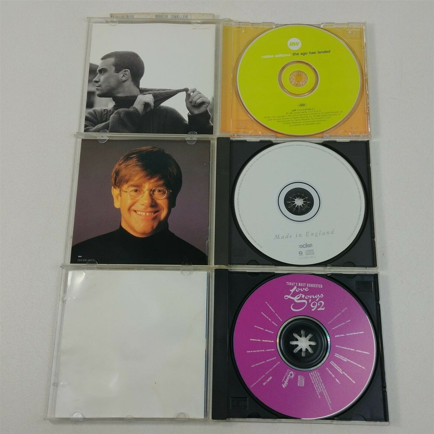 8 Pop Men CDs Seal Elton John Von Baron Prince and the N.P.G Michael Jackson