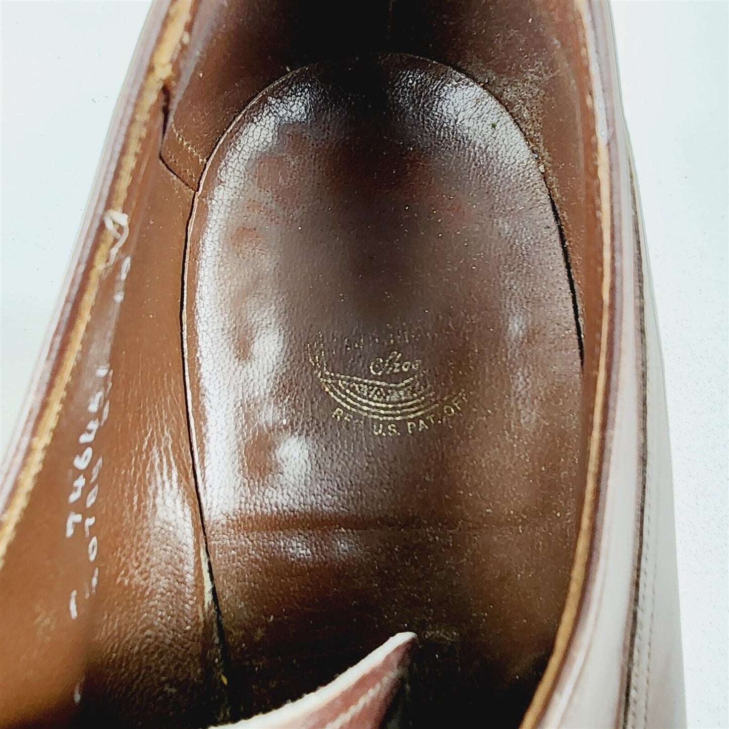 Vintage Florsheim Brown Leather Ventilated Woven Oxfords Dress Shoes Size 9 D