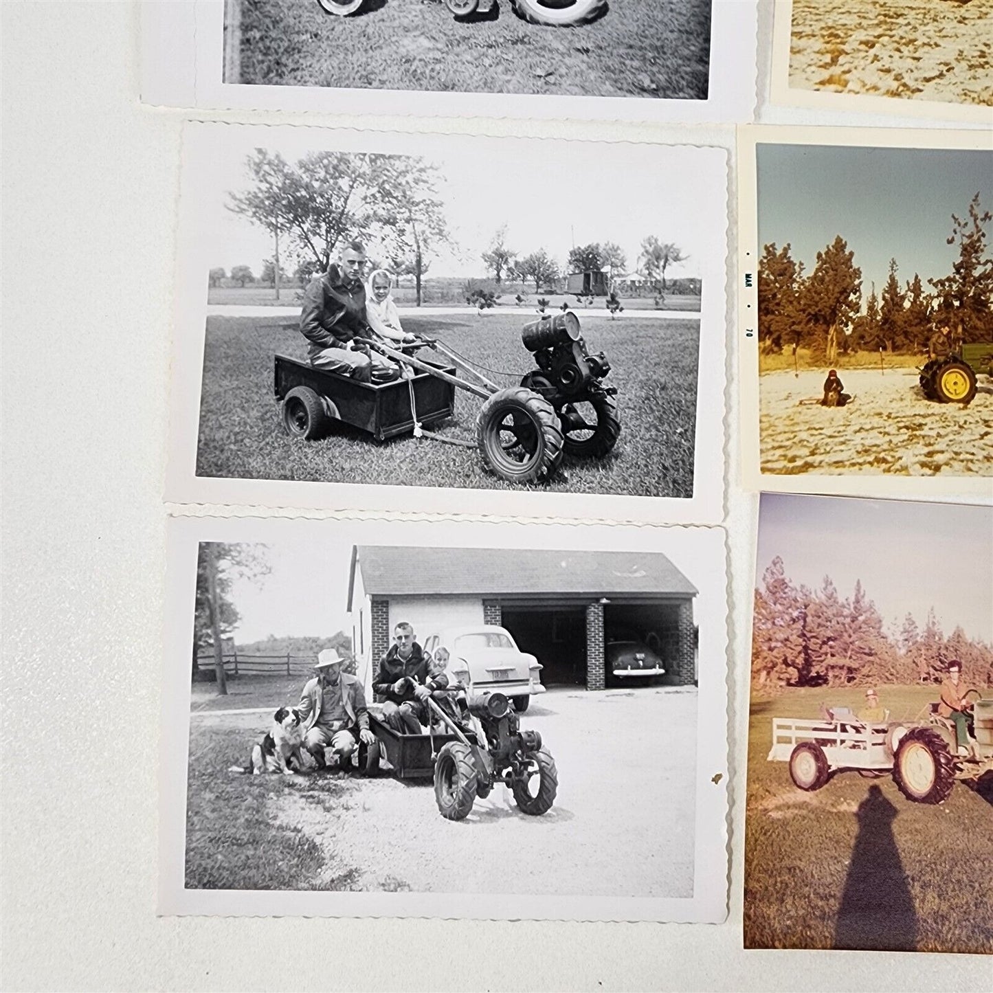 14 Vintage 1940s-70s Photos Tractors John Deere Farmall