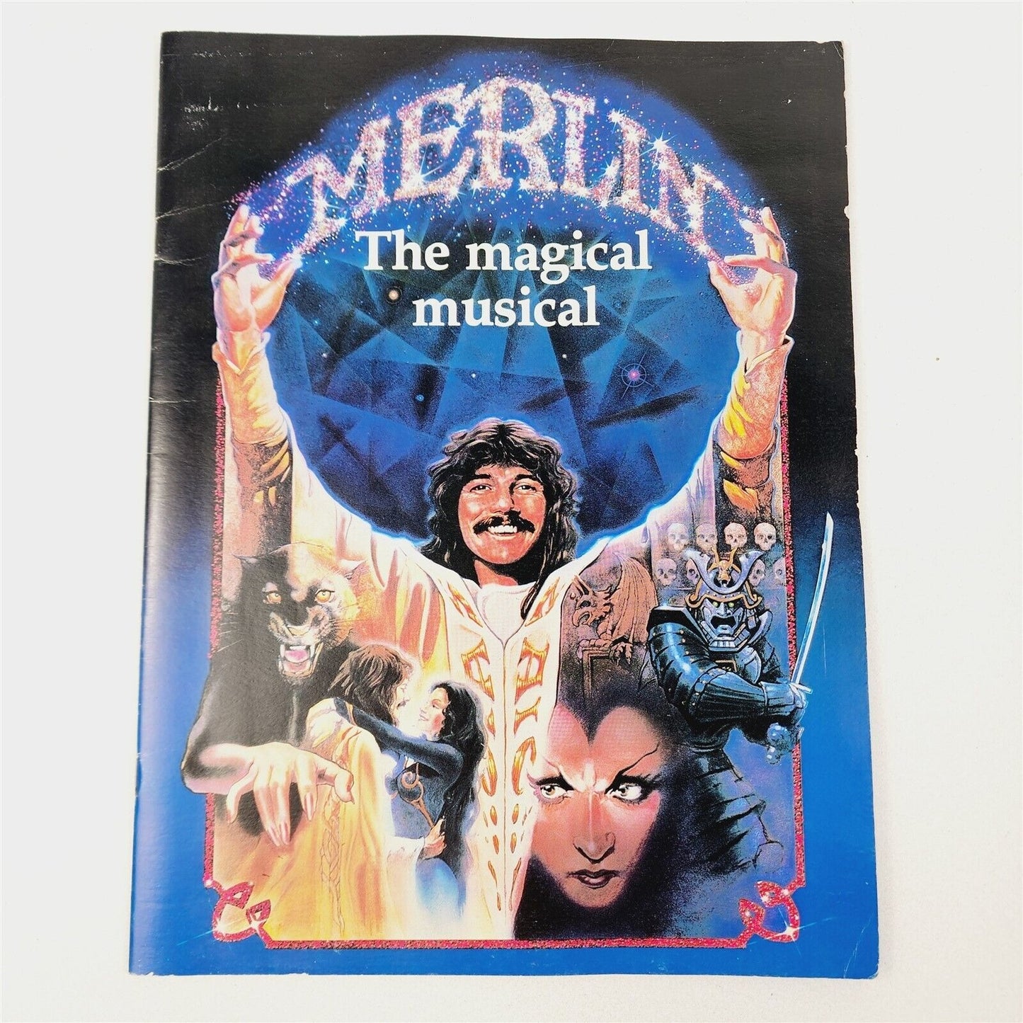 7 Vintage Musical Programs 1980s-90s Merlin Henning Wereldkerst Circus Fools