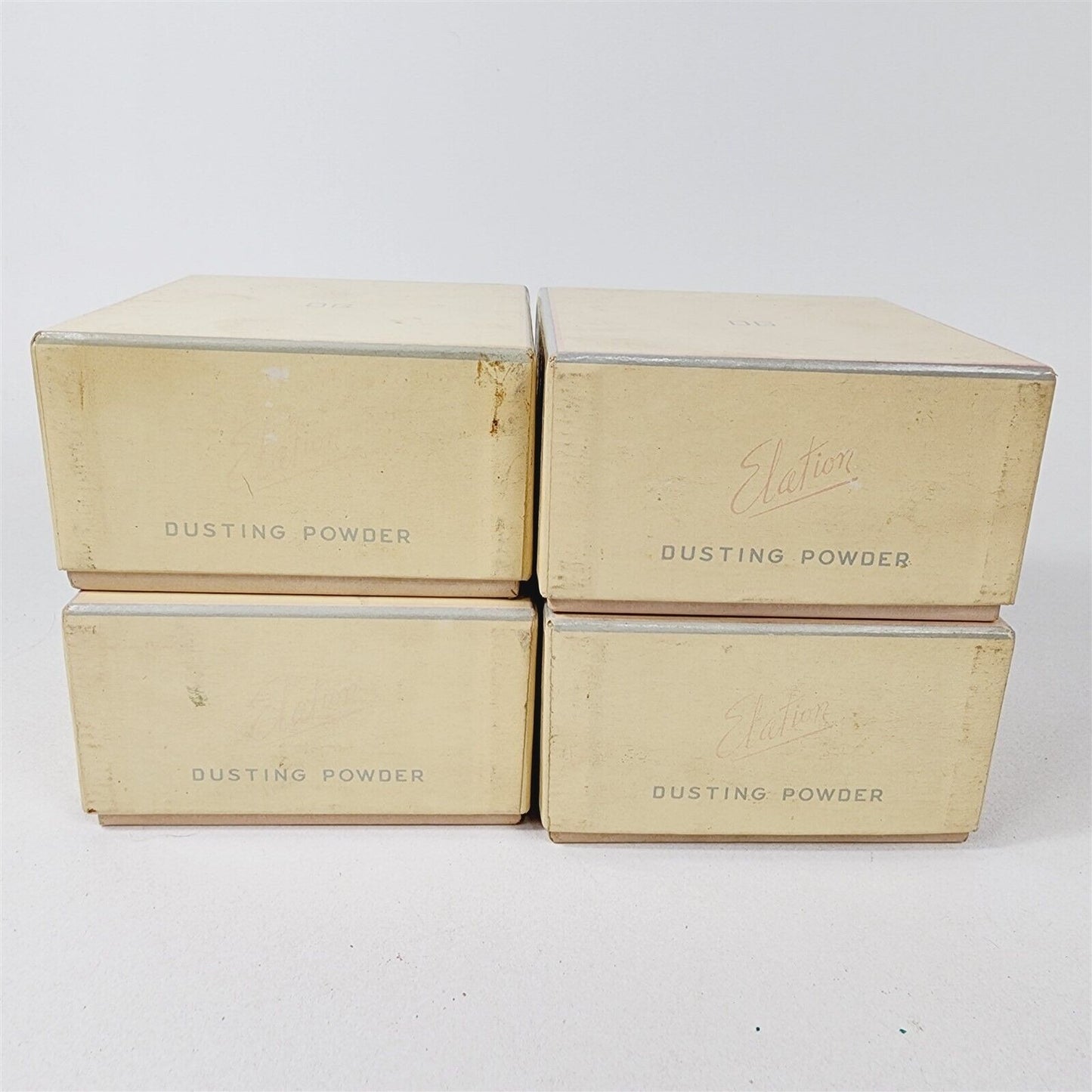 4 Vintage DG Dorothy Grey Elation Dusting Powder 7 oz NOS