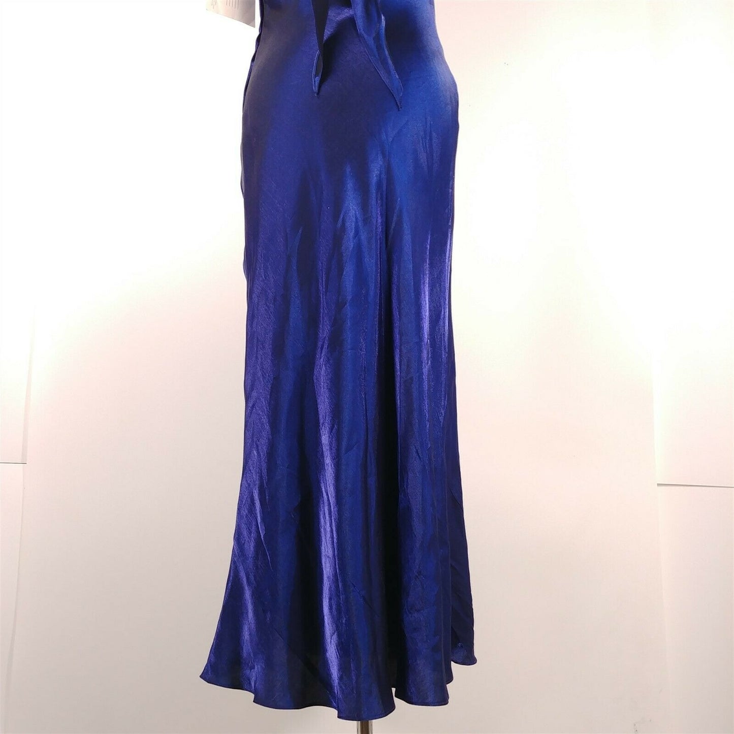 De Laru by Sheila Yen Blue Full Length Formal Evening Gown Juniors Size 9