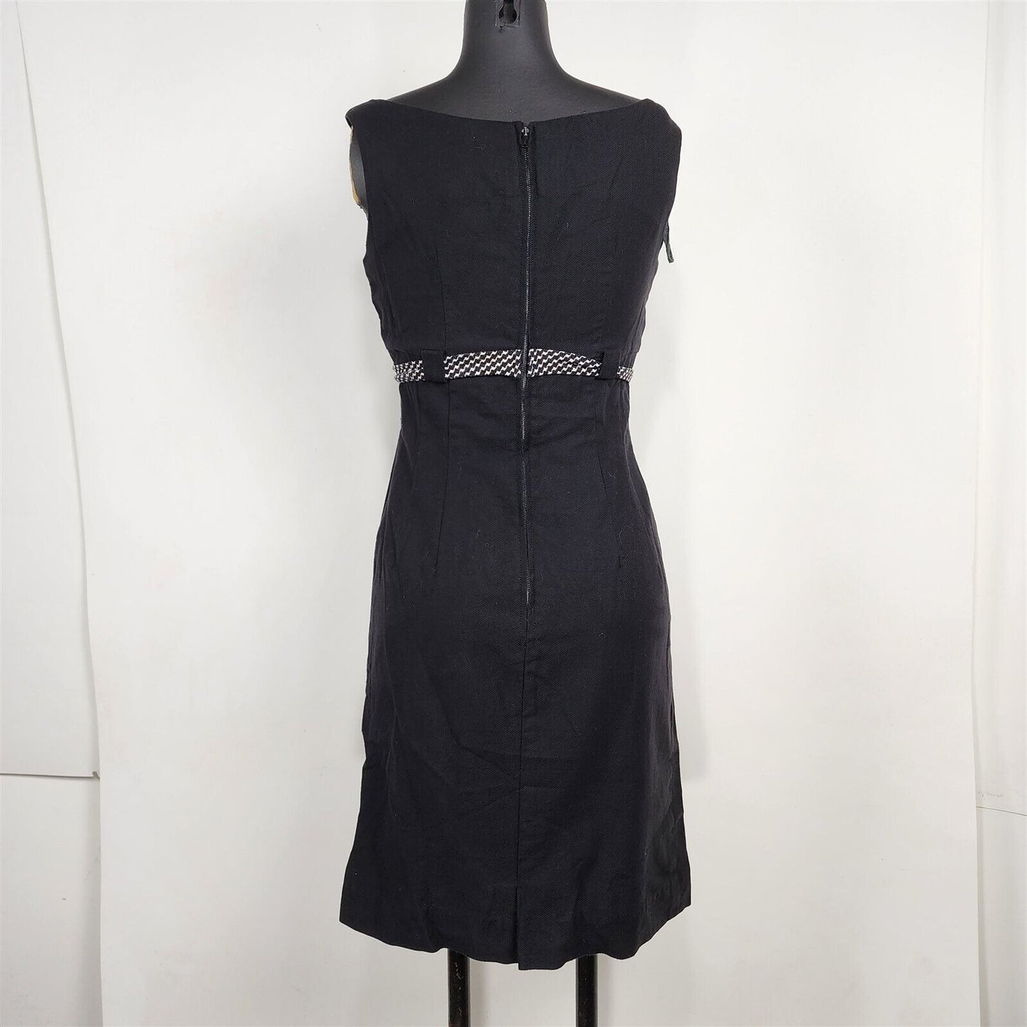 Vintage 1950s Gay Gibson Black Cotton Dress w/ Jacket