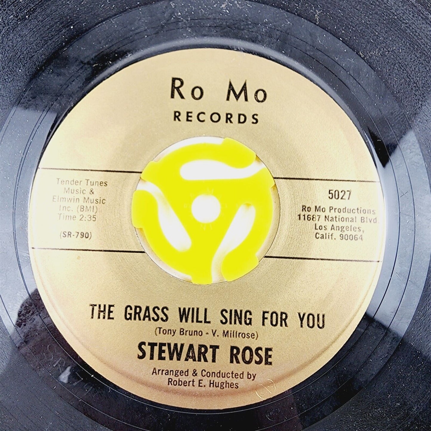 2 45 Stewart Rose Black Bread & Beans Ro Mo Records Hold Me Hold Me Ram Records