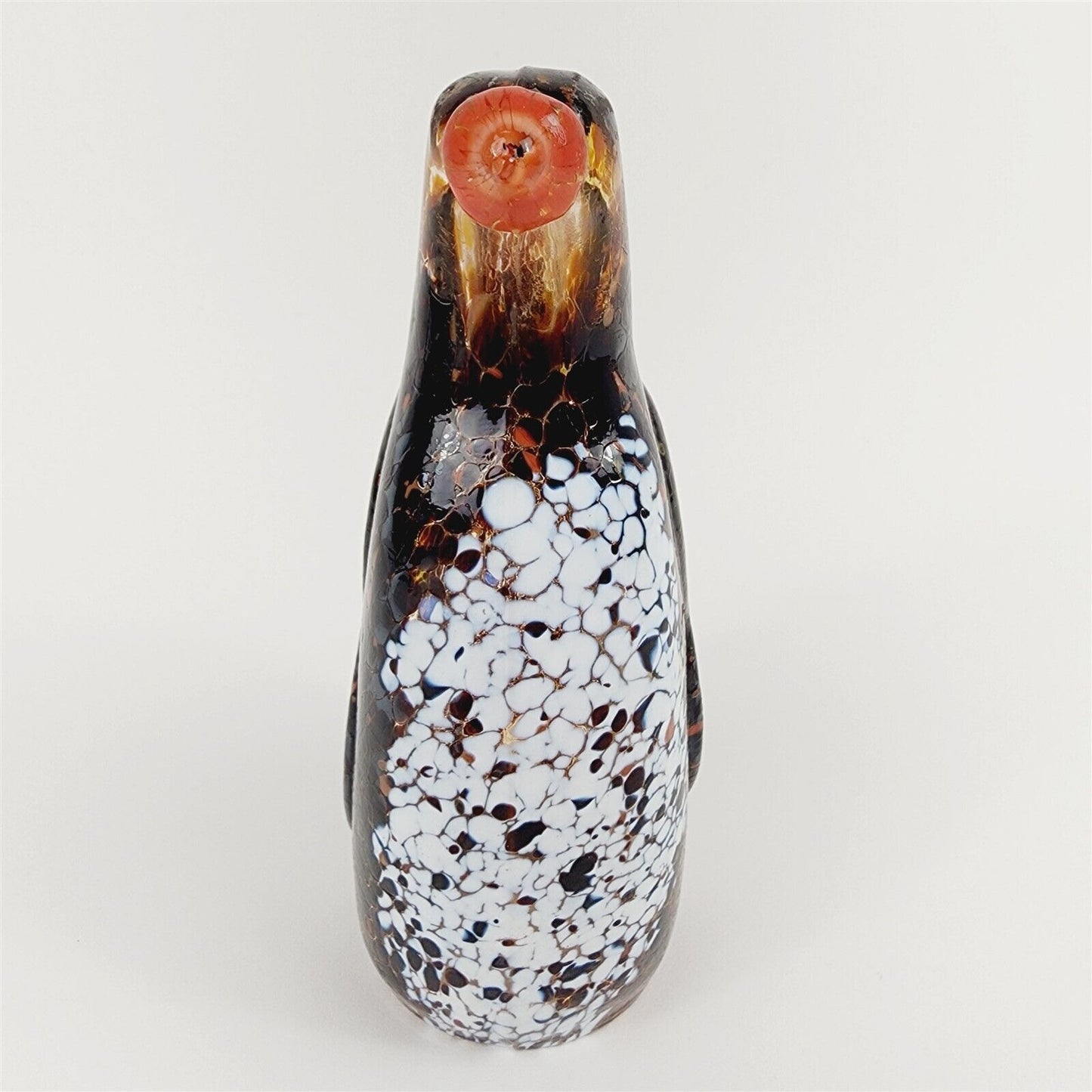 Vintage Kosta Boda Art Glass Penguin Puffin Figurine Home Decor - 6 1/4"