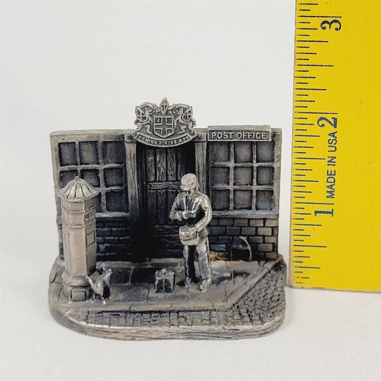 The Tudor Mint Postman England Pewter Figurine Artist Signed