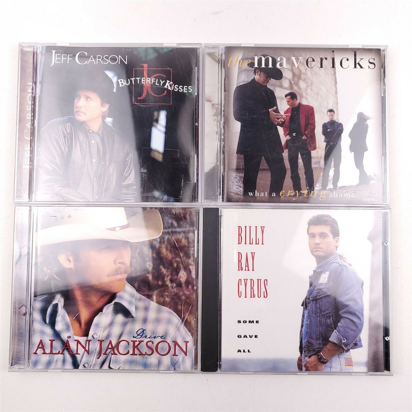 8 Country Artist CD's - Alan Jackson, George Jones, Kenny Rogers, Travis Tritt