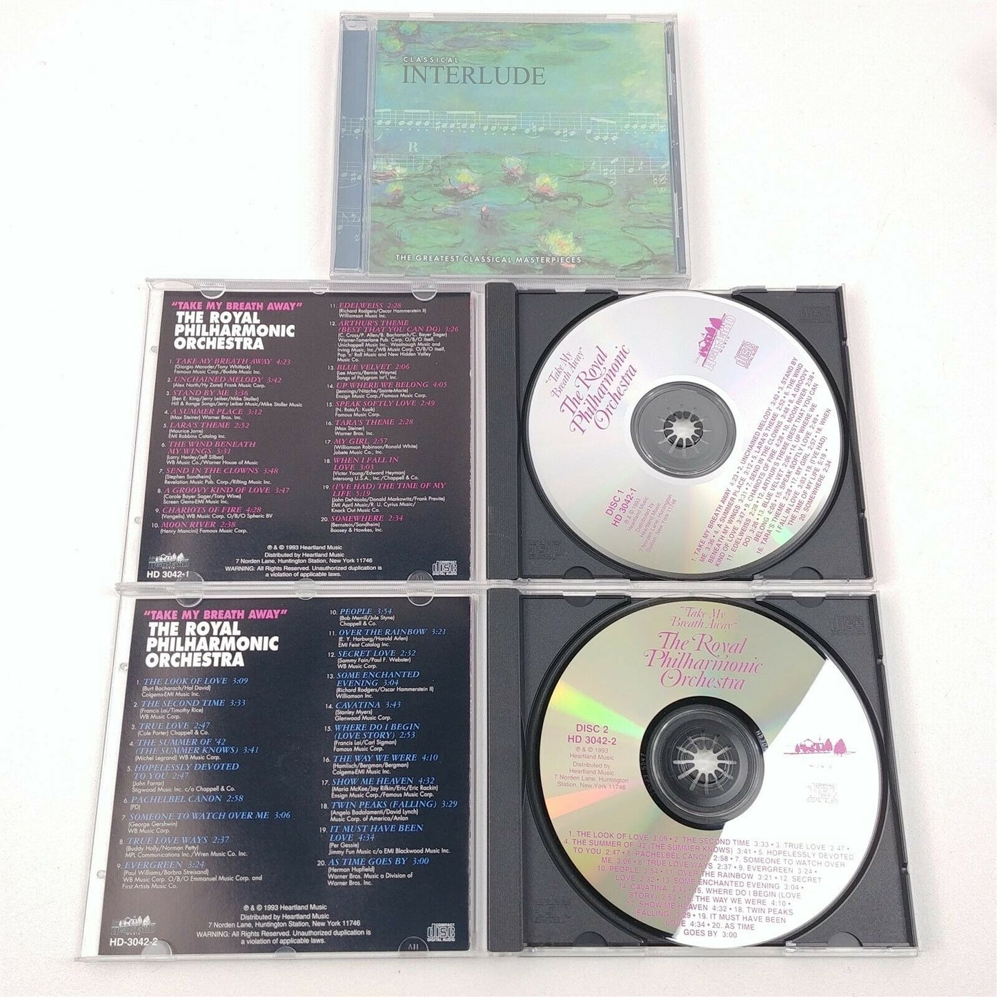 11 Classical Orchestra Instrumental CDs Battle Music Philharmonic Kitaro