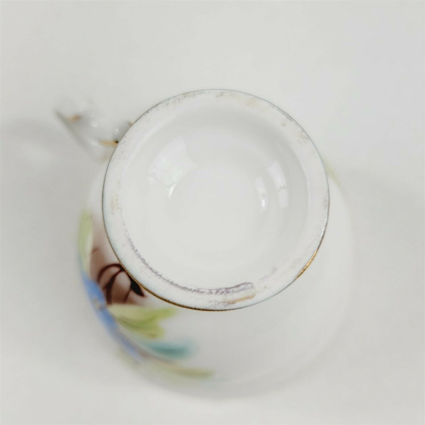 Hong Sheng Blue Floral Decorative Tea Cup & Saucer