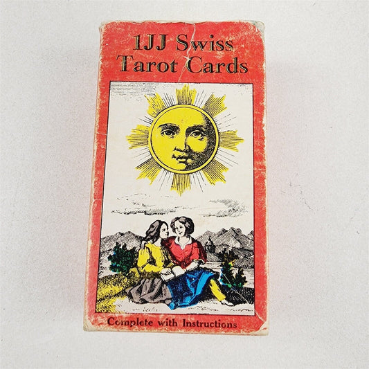 Vintage 1974 1JJ Swiss Tarot Cards 78 - No Instructions